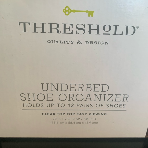 Threshold Underbed Shoe Organizer - Brown - Picture 3 of 6